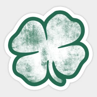 VIntage Shamrock Sticker